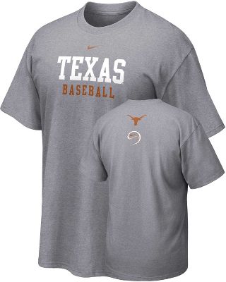 Nike Men's NCAA Texas Baseball Practice T-Shirt
