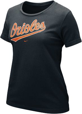 Nike Women's MLB Baltimore Orioles Sparkle T-Shirt