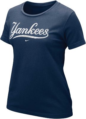 Nike Women's MLB New York Yankees Sparkle T-Shirt