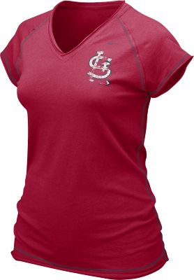 Nike Women's MLB Cardinals Bases Loaded Shirt