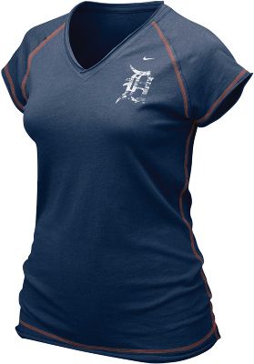 Nike Women's MLB Tigers Bases Loaded Shirt