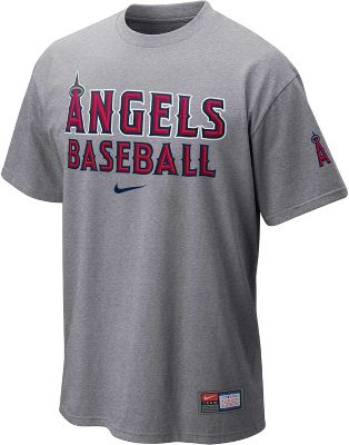 Nike Men's MLB Angels Baseball Practice T-Shirt
