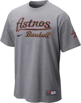 Nike Men's MLB Astros Baseball Practice T-Shirt