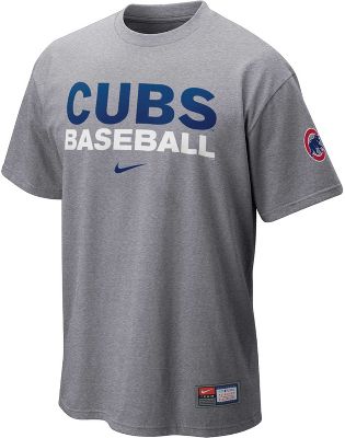 Nike Men's MLB Cubs Baseball Practice T-Shirt