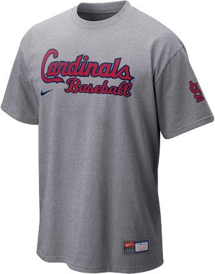 Nike Men's MLB Cardinals Baseball Practice T-Shirt