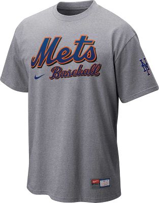 Nike Men's MLB Mets Baseball Practice T-Shirt