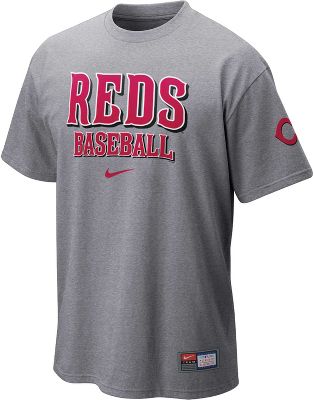 Nike Men's MLB Reds Baseball Practice T-Shirt