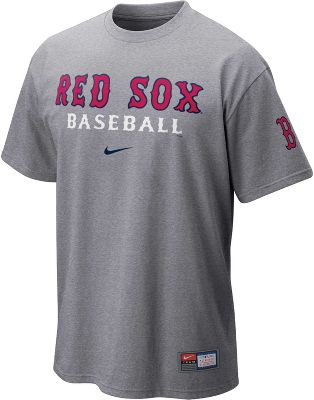 Nike Men's MLB Red Sox Baseball Practice T-Shirt