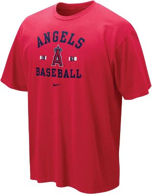 Nike Men's MLB Angels Safety Squeeze T-Shirt