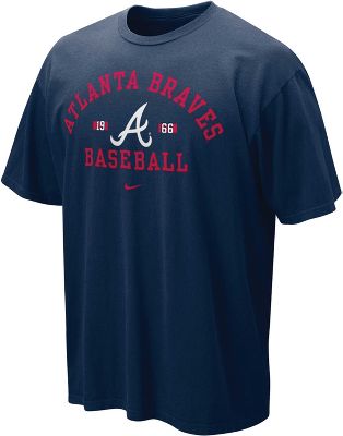 Nike Men's MLB Braves Safety Squeeze T-Shirt
