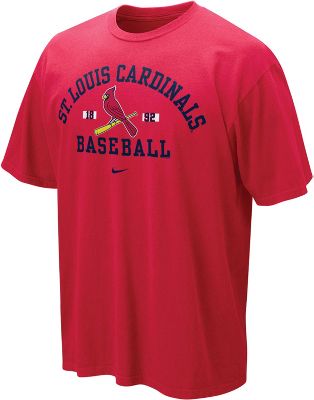 Nike Men's MLB Cardinals Safety Squeeze T-Shirt