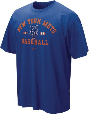Nike Men's MLB Mets Safety Squeeze T-Shirt