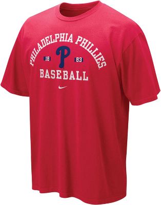 Nike Men's MLB Phillies Safety Squeeze T-Shirt