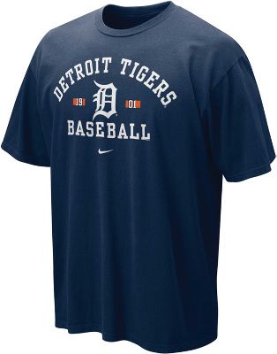 Nike Men's MLB Tigers Safety Squeeze T-Shirt