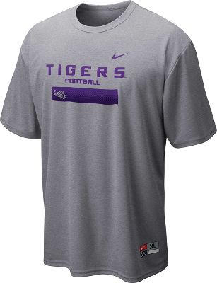 Nike Men's NCAA LSU Weight Room Dri-FIT Shirt