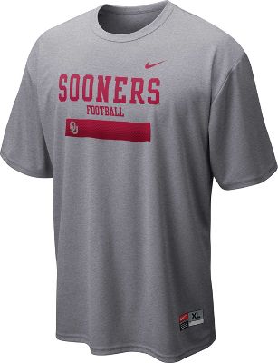 Nike Men's NCAA Oklahoma Weight Room Dri-FIT Shirt