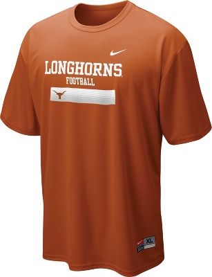 Nike Men's NCAA Texas Weight Room Dri-FIT Shirt