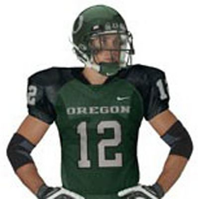 Nike Adult Custom Modified Oregon Football Jersey