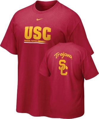 Nike Men`s NCAA USC Practice T-Shirt