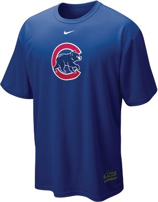 Nike Men's MLB Chicago Cubs Dri-FIT Logo Shirt