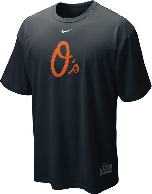 Nike Men's MLB Baltimore Orioles Dri-FIT Logo Shirt