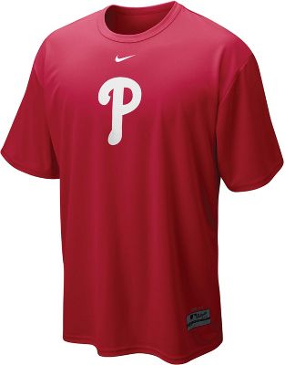 Nike Men's MLB Philadelphia Phillies Dri-FIT Logo Shirt