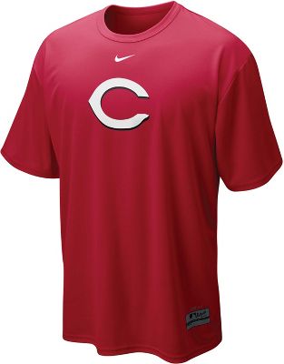 Nike Men's MLB Cincinnati Reds Dri-FIT Logo Shirt