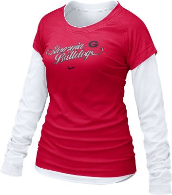 Nike Women's NCAA Georgia Cross Campus Shirt
