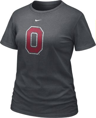 Nike Women's NCAA Ohio St. Frackle Blended Shirt