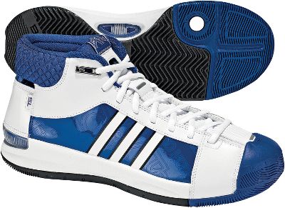 Baseball - Adidas TS Pro White/Royal Men's Basketball Shoe - Basketball Footwear - Basketball Shoes, Court Shoes