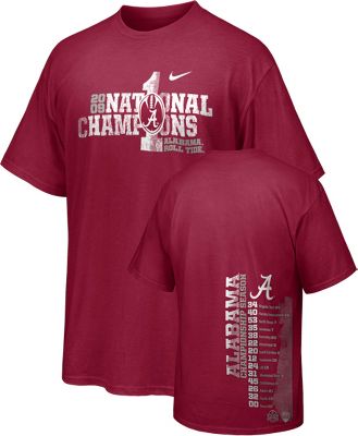 Nike Men's Alabama BCS Champions Celebration T-Shirt