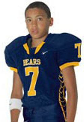 Nike Youth Custom Invincible Warrior Football Jersey