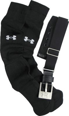 Baseball Under Armour 2430 Baseball SockBelt Combo Large Red