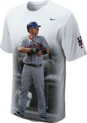 Nike Men`s MLB David Wright Cleanup Player T-Shirt 