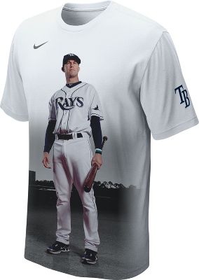 Nike Men`s MLB Evan Longoria Cleanup Player T-Shirt 