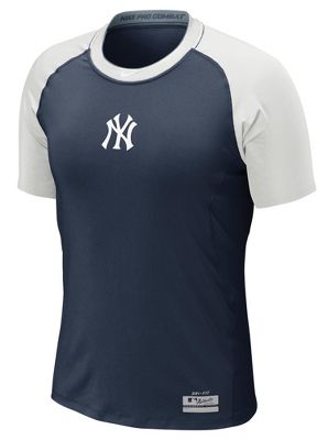 Nike Mens MLB Pro Combat Core Short Sleeve Shirt