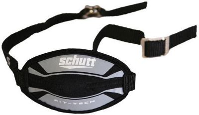 Baseball Schutt Black Padded Chin Strap