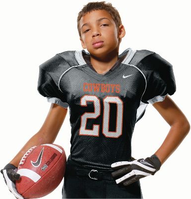 Nike Youth Stock Cowboy Game Football Jersey