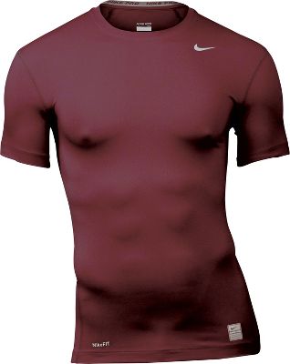 Nike Core Mens Short Sleeve Crew Tight Fit Shirt