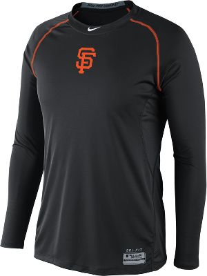 Nike Men's MLB NPC Core Raglan Longsleeve Shirt