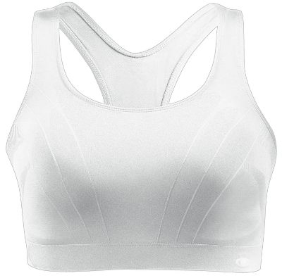 Baseball Champion Seamless Sports Bra Extra Large White