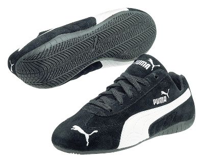 Puma Speed Cat Women's Suede Blk/Wht Shoe
