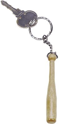Markwort Mini 30201 Bat Keychain - Baseball Keychains & Baseball Jewelry