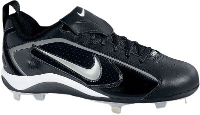Nike Men's Slasher Black Low Metal Baseball Cleats