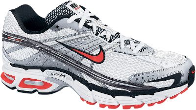 Nike Air Max Moto White/Orange Running Shoes