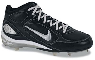 Baseball - Nike Men's Zoom 5 Tool Pro Mid Metal Baseball Cleats -