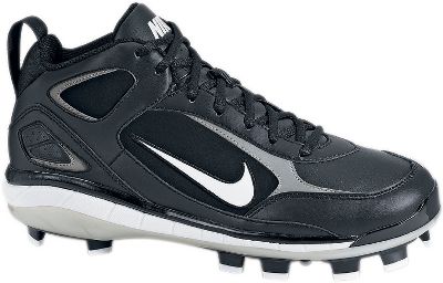 Baseball Nike Air 5 Tool Mid MCS BLK Molded Baseball Cleats