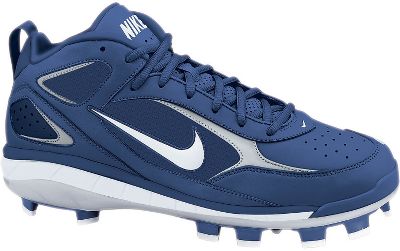 Nike Air 5 Tool Mid MCS Blue Molded Baseball Cleat