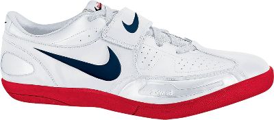 Nike Men's Zoom SD2 White/Red Track Spikes