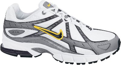 Nike Air N'Sight White/Gold Running Shoes